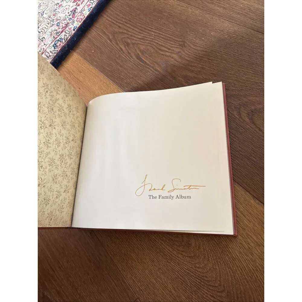 The Frank Sinatra Family Album Charles Pignone Deluxe Hardcover Little Brown HC⁠